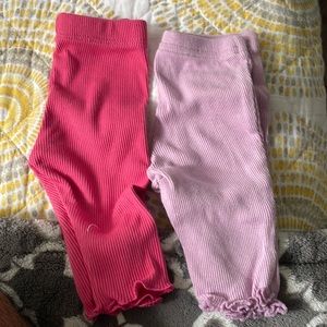 Newborn baby girl pants new never used